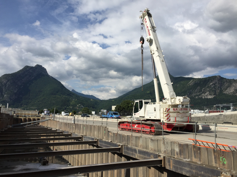 Fouille pour réalisation d'un bassin - TOARC Grenoble